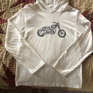 Boys Polo Ralph Lauren Hoodie PRLC 67 Moto Club size Large